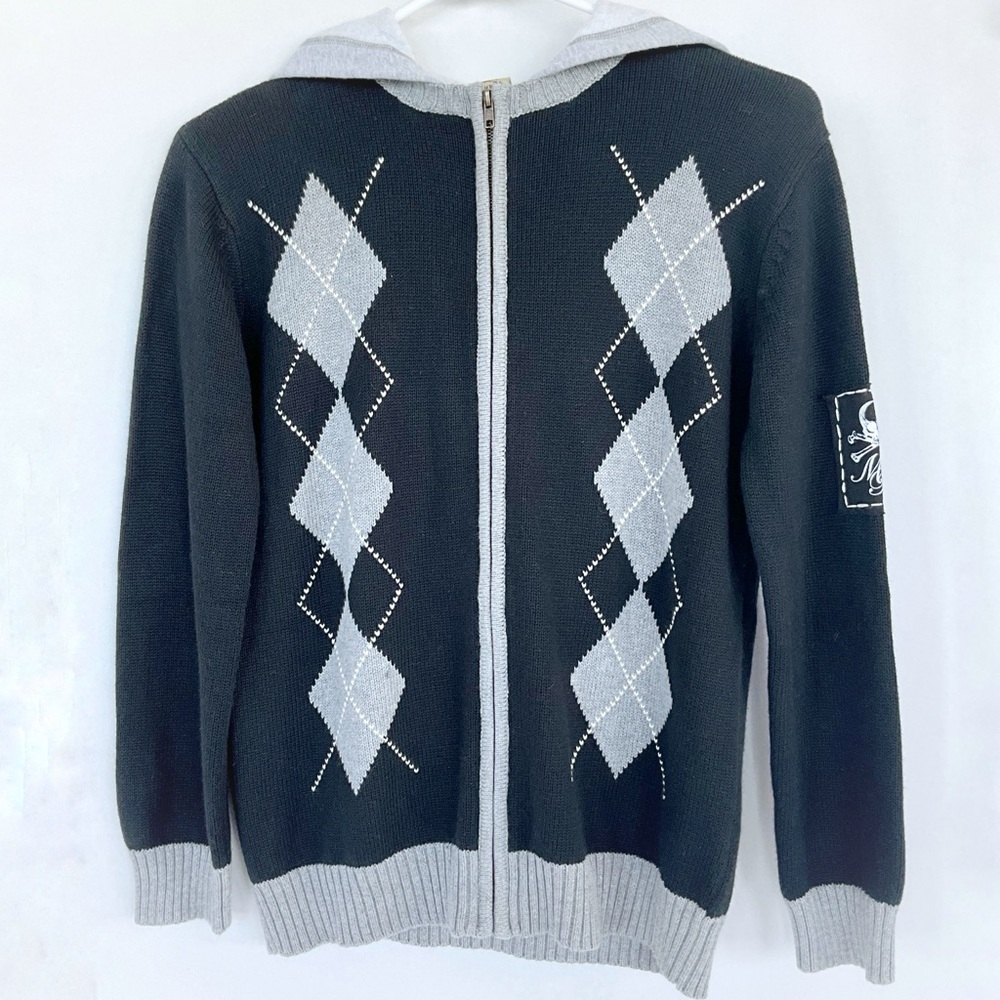 Monster Republic zip up hoodie Cashmere blend sweater size 10-12yrs